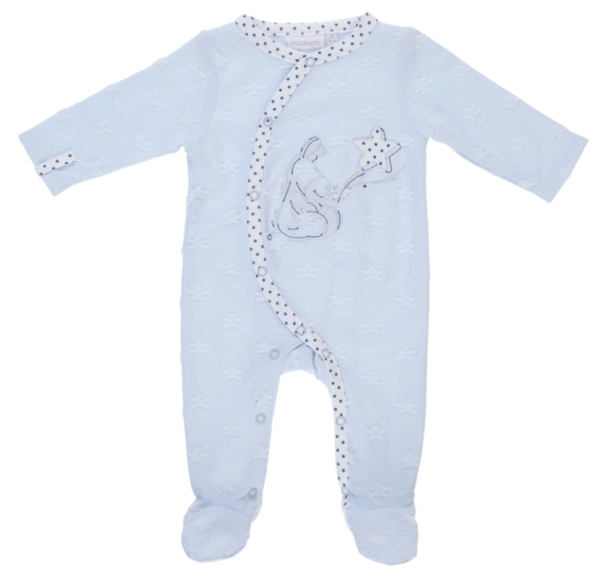 Noukies Pyjama Ane Paco Coton Boy Ciel - Naissance