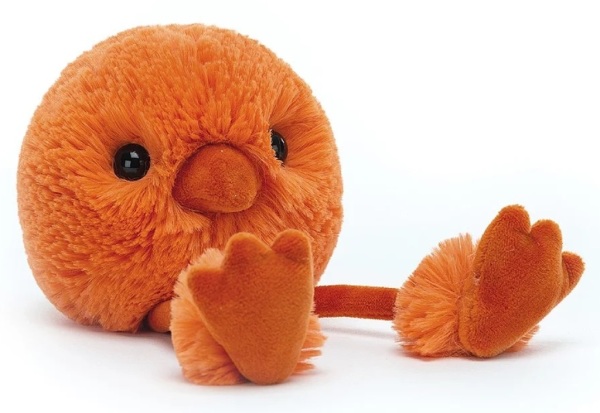 Jellycat Peluche Poussin Zingy Orange - 18 cm Jellycat Peluche Poussin Zingy Orange - 18 cm