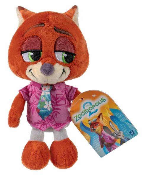 Jazwares Peluche Renard Nick Wilde Zootopie - 22 cm Jazwares Peluche Renard Nick Wilde Zootopie - 22 cm