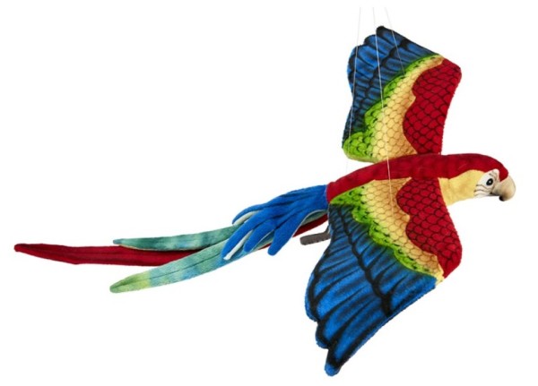 Hansa Peluche Ara en Vol - 50 cm