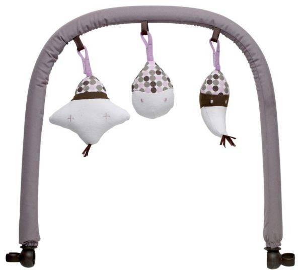Beaba Arche et Canopy Poudré Rose pour Transat