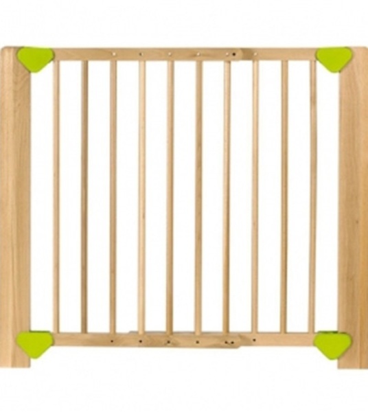 Babymoov Barrière de Sécurité Lupmoov Hêtre Laqué 80-126 cm