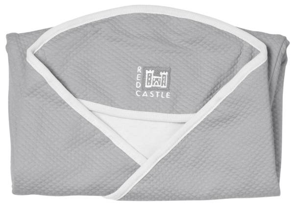 Red Castle Couverture Babynomade Fleur de Coton Gris Blanc - Taille 1