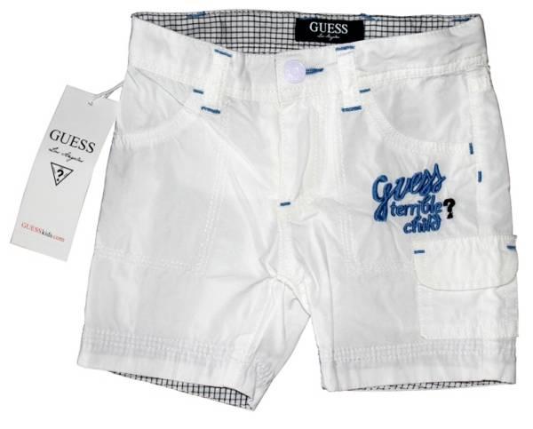 Guess Enfant Bermuda Blanc 24 mois