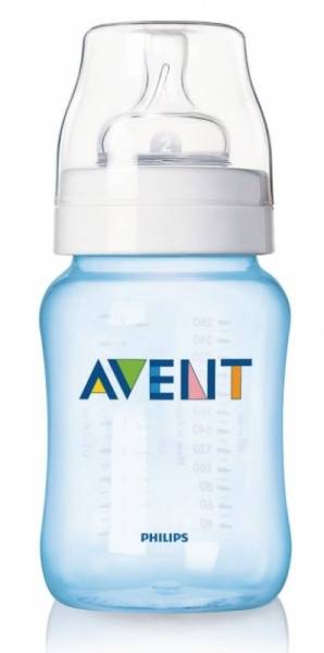 Philips Avent Biberon Classic Bleu 260 ml