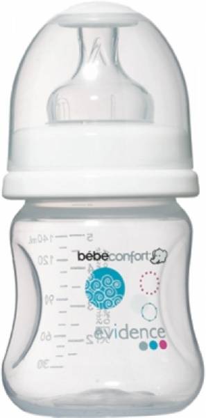 Bébé Confort Biberon Evidence Blanc 140 ml
