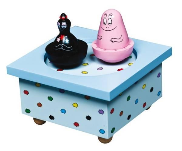 Trousselier Boite à Musique Barbapapa Bleu