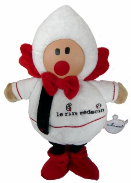 Doudou et Compagnie Peluche Bouille de Doudou Rire Médecin