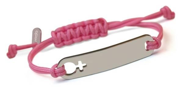Mikado Bracelet I Am a Girl Argent