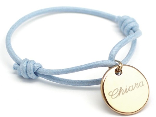 Petits Trésors Bracelet Kids Médaille Plaqué Or