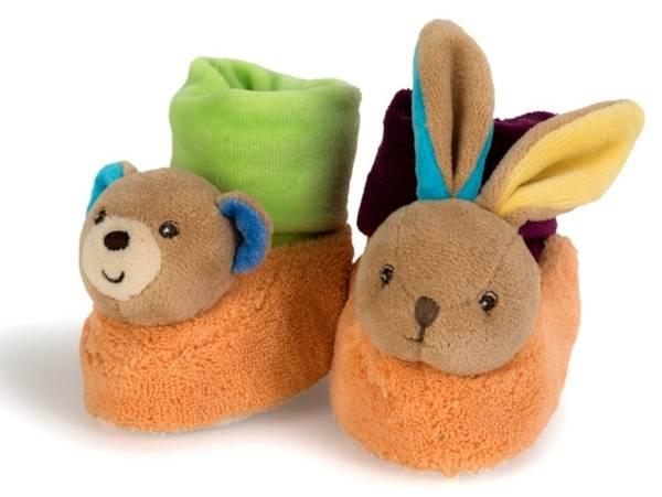Kaloo Chaussons Ours et Lapin Colors