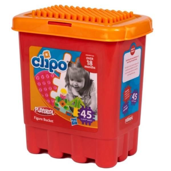 Playskool Clipo Grand Baril 45 Pièces