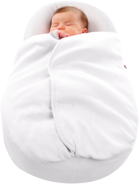 Red Castle Cocoonacover Couverture pour Cocoonababy Fleur de Coton Blanc - TOG2