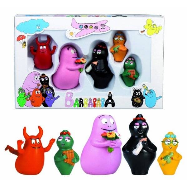 Plastoy Coffret 5 Figurines Barbapapa