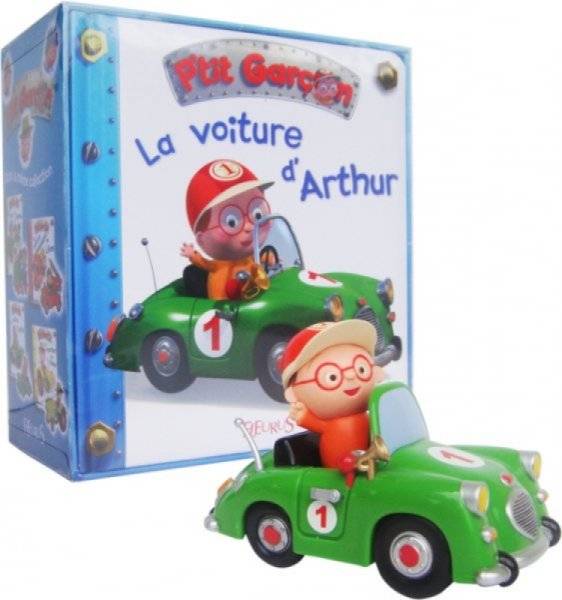Fleurus Coffret Livre La Voiture d'Arthur et Figurine