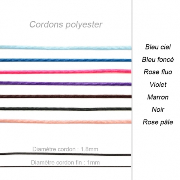 Petits Trésors Cordons Polyester