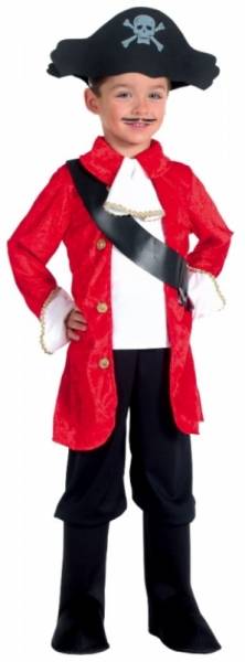 César Costume Capitaine Pirate 5/7 Ans