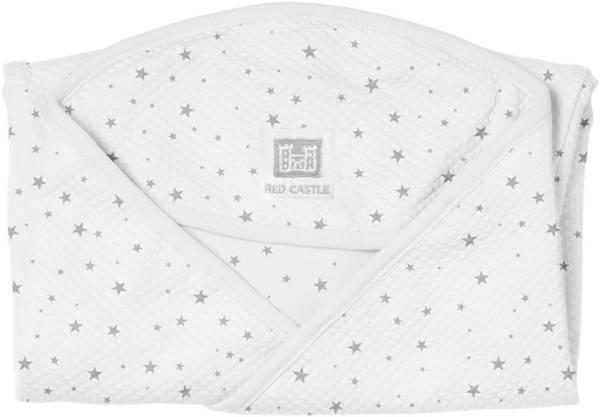 Red Castle Couverture Babynomade Coton Etoiles Grises Taille 2
