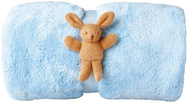 Trousselier Couverture Lapin Bleue 65x90 cm