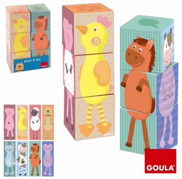 Goula Cubes Empilables Match and Mix