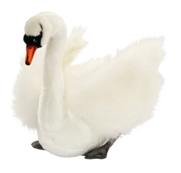 Anima Peluche Cygne Blanc