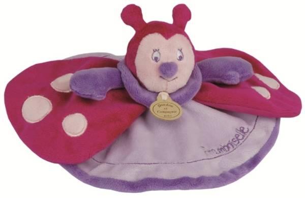Doudou et Compagnie Doudou Coccinelle Framboiselle