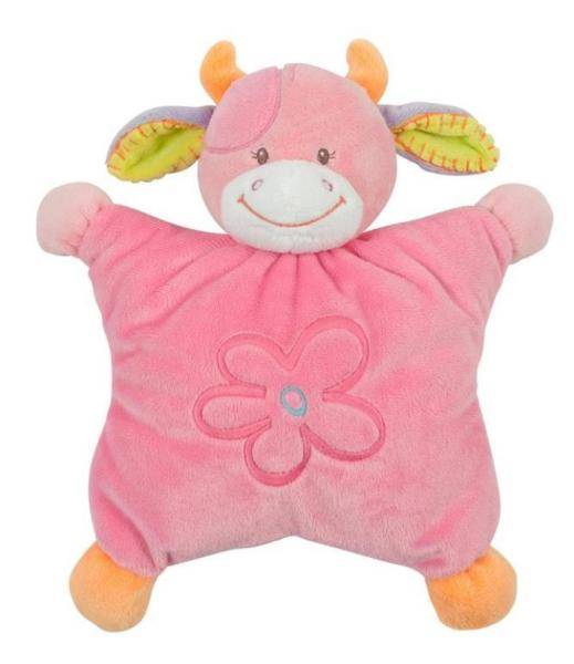 Nattou Doudou Flatsie Vache Funny Farmers