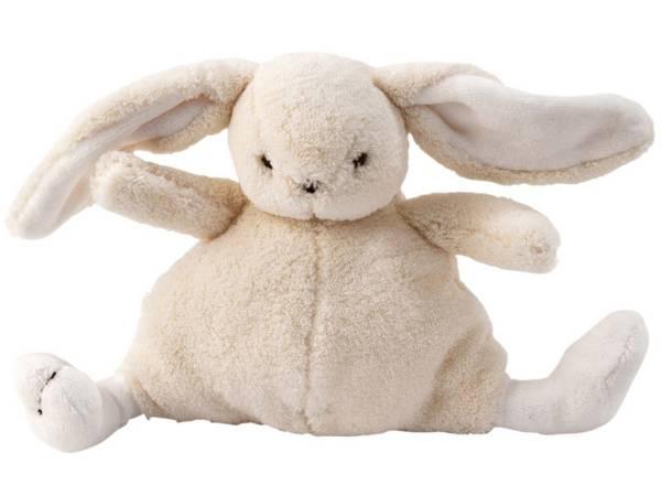 Bébé Chocolat Doudou Lapin Blanc