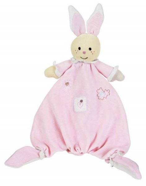 Nounours Doudou Lapin Rose