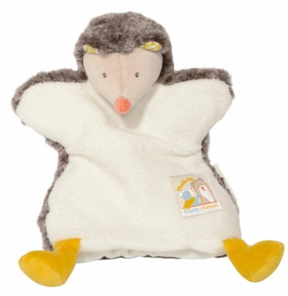 Moulin Roty Doudou Marionnette Hérisson Biscotte et Pompon
