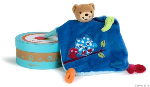Kaloo Doudou Ours Hibou Colors