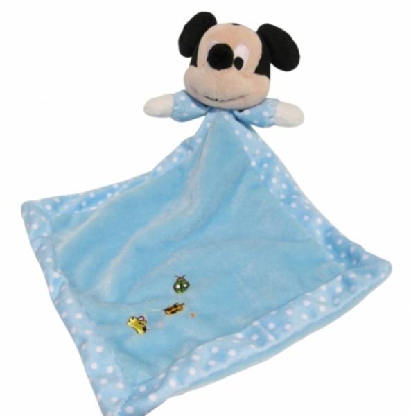 Disney Doudou Mickey Bleu