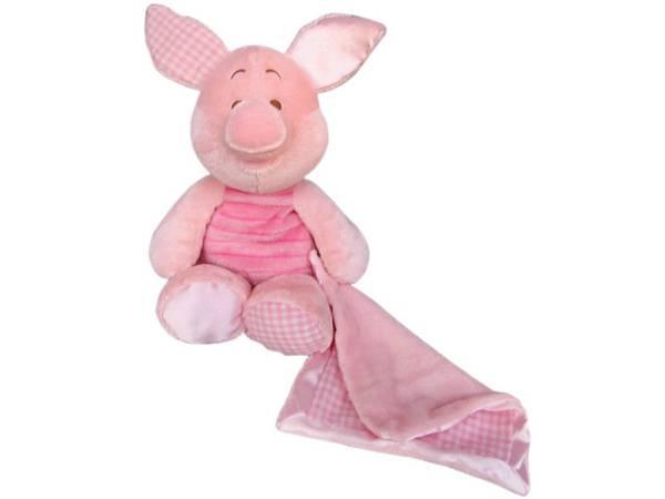 Disney Doudou Porcinet avec Mouchoir - 25 cm