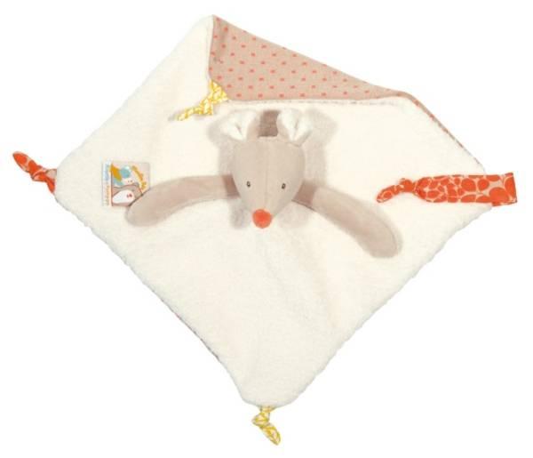 Moulin Roty Doudou Souris Biscotte et Pompon