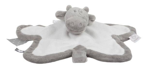 Noukies Doudou Vache Lola Gris Blanc Poudre d'Etoiles