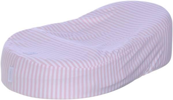 Red Castle Drap Housse Cocoonababy Rayé Rose