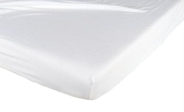 Candide Drap Housse Jersey Bambou Blanc - 70x140 cm