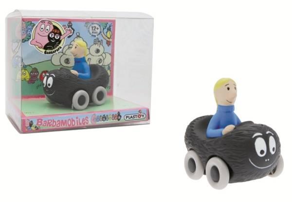 Plastoy Figurine Barbouille Voiture et Claudine