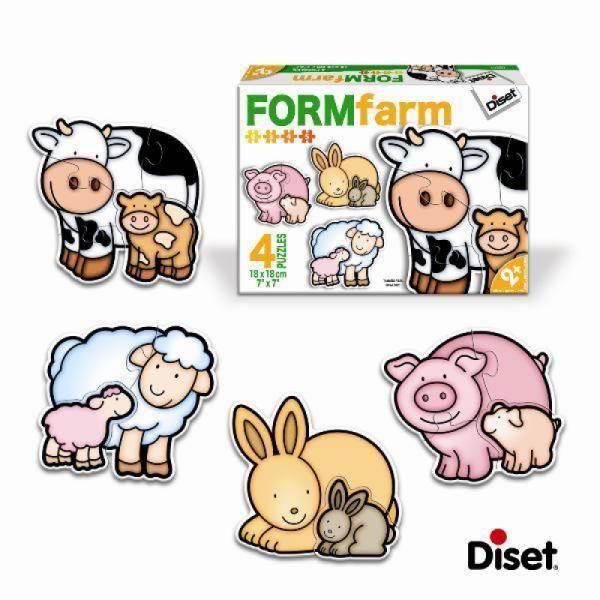 Diset Puzzle Form Farm
