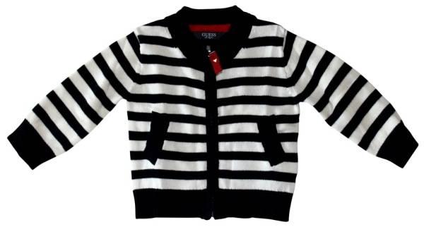 Guess Enfant Gilet Rayé Garçon 24 mois