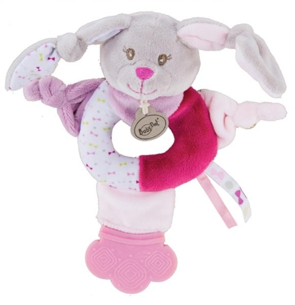 Babynat Hochet Anneau de Dentition Lapin Diablotine
