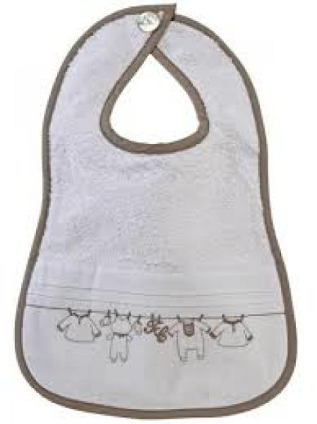 Tartine et Chocolat Bavoir Trousseau Blanc