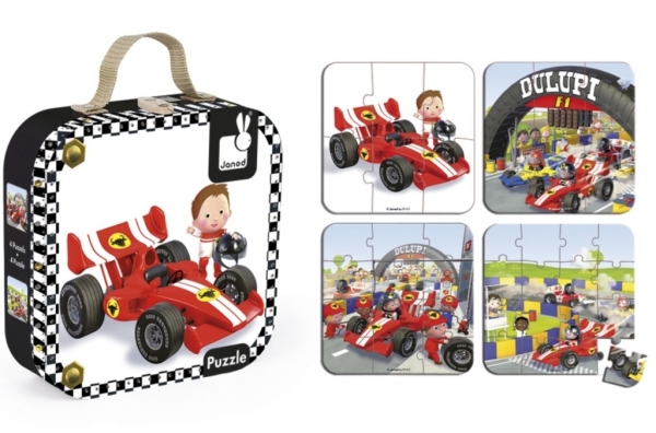 Janod Puzzles Formule 1 de Gabin