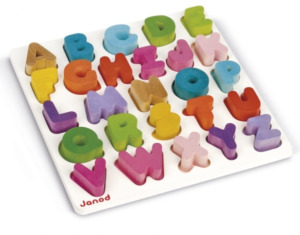Janod Puzzle Alphabet I Wood