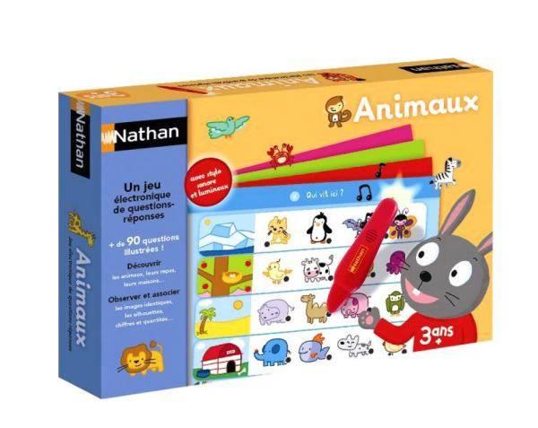 Nathan Jeux Jeu Electronique Animaux