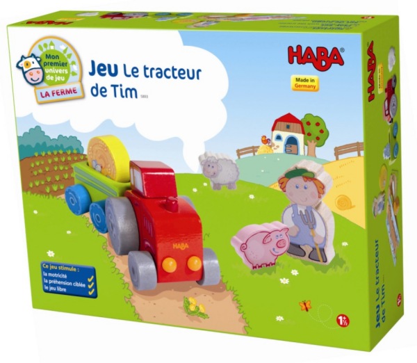 Haba Jeu le Tracteur de Tim