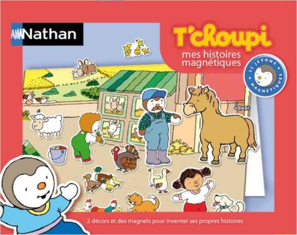 Nathan Jeux Jeu Magnétique TChoupi