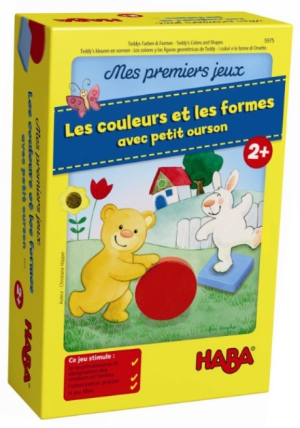 Haba Jeux Couleurs et Formes avec Petit Ourson