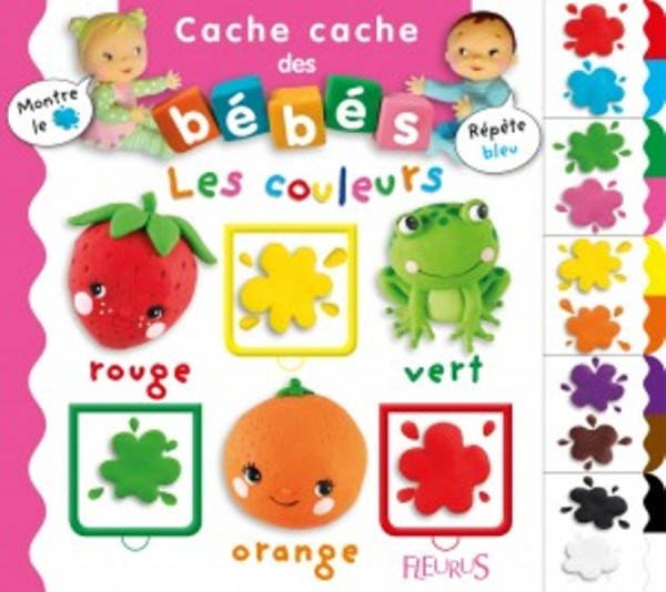 Fleurus Livre Cache Cache Bébé Les Couleurs