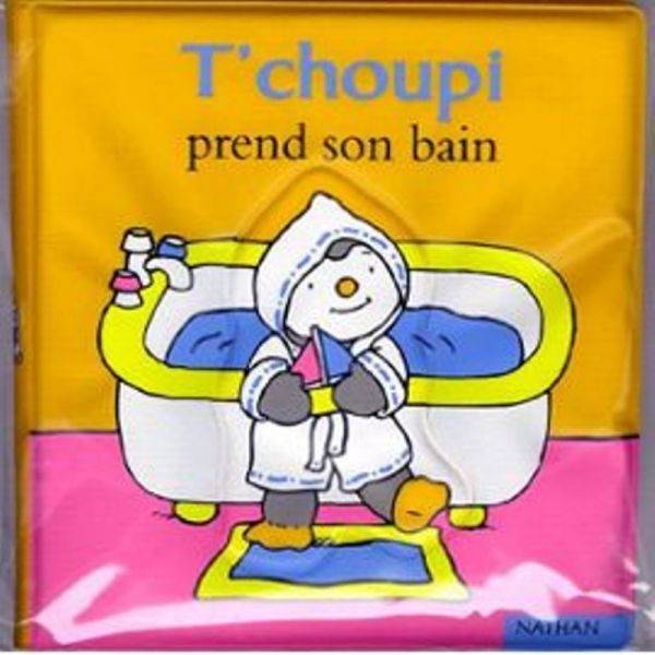 Nathan Livre Livre Bain Tchoupi prend son Bain